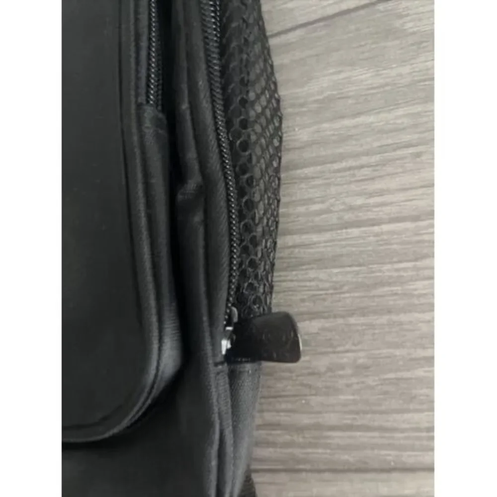 Disney Quest Black‎ Backpack Medium Mickey NWOT